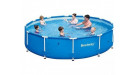 Бассейн каркасный круглый SINGLE POOL MAX 305х100 см (15327)