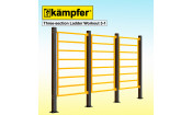 Стенка шведская Воркаут Kampfer Three-section Ladder Workout 3-1 Стенка шведская Воркаут Kampfer Three-section Ladder Workout 3-1