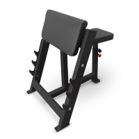 Скамья Скотта BRONZE GYM  AL-303