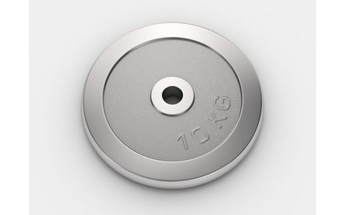 Диск хромированный UNIXFIT 10 кг / 25 мм Диск хромированный UNIXFIT 10 кг / 25 мм